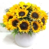 ArregCeramica importada de girasoles